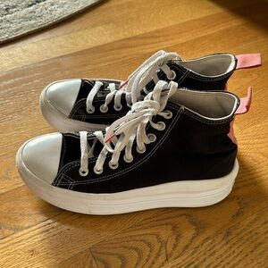 Converse high tops platform